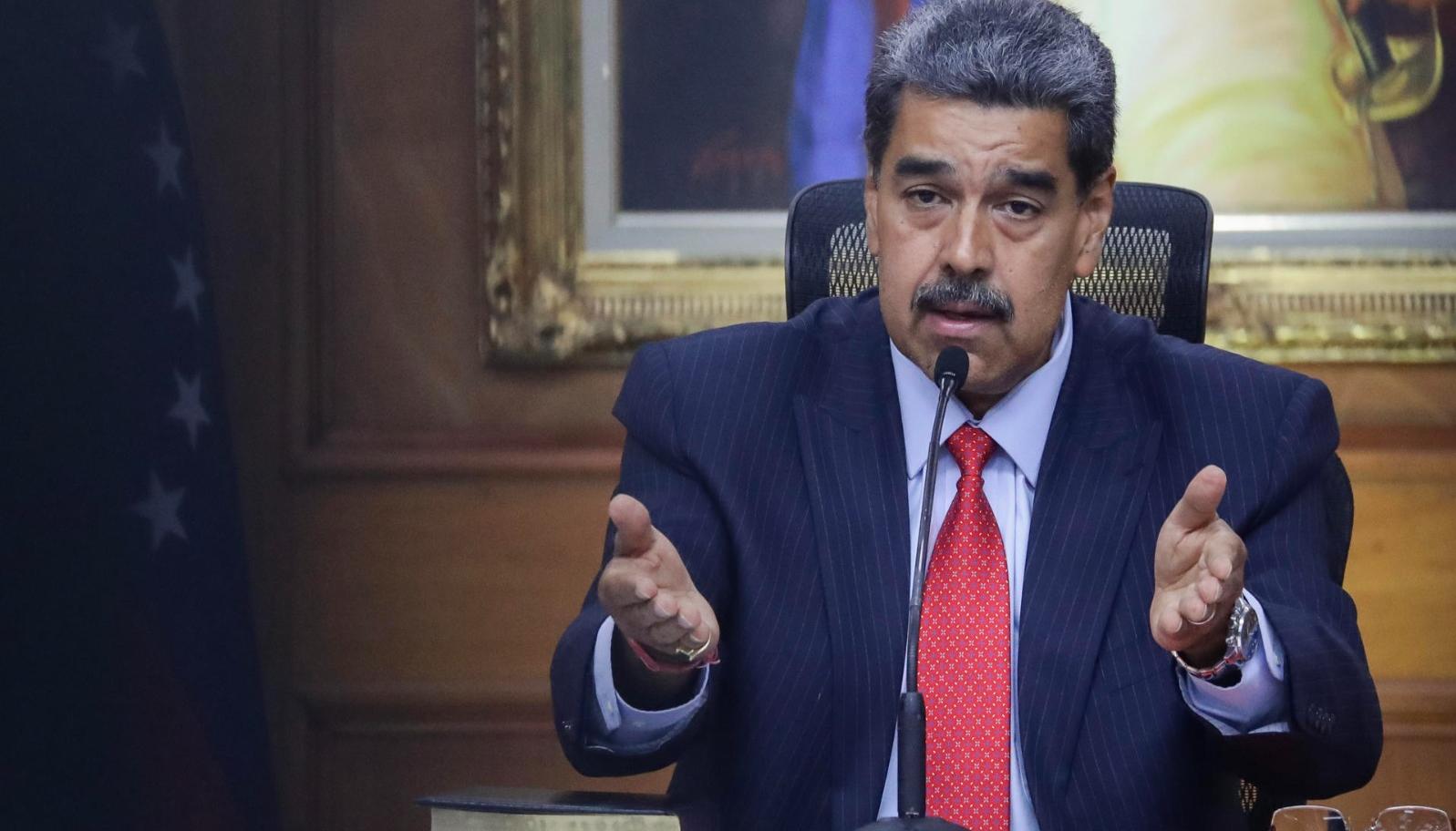 Nicolás Maduro, presidente de Venezuela. 