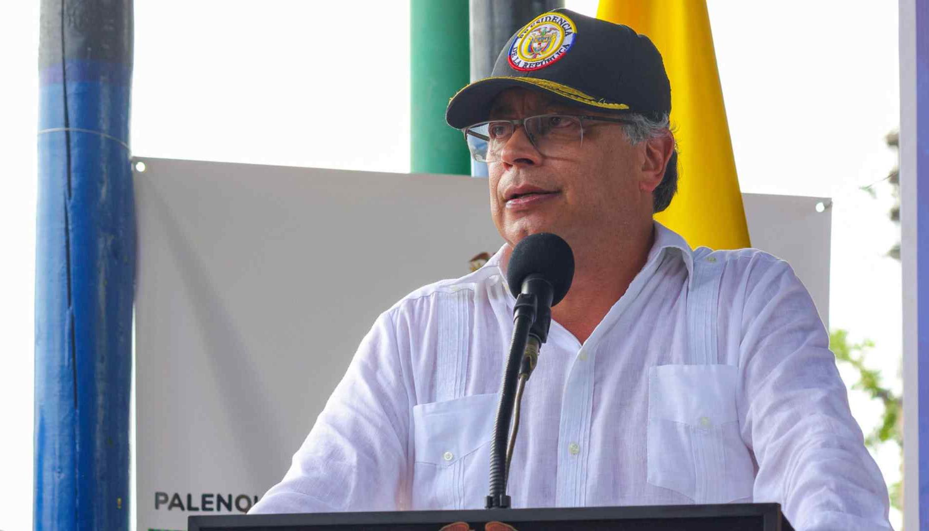 El Presidente Gustavo Petro.