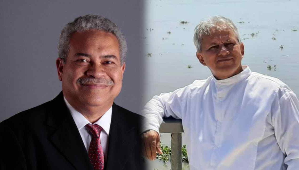 Edwin Pitre y Javier Jiménez.