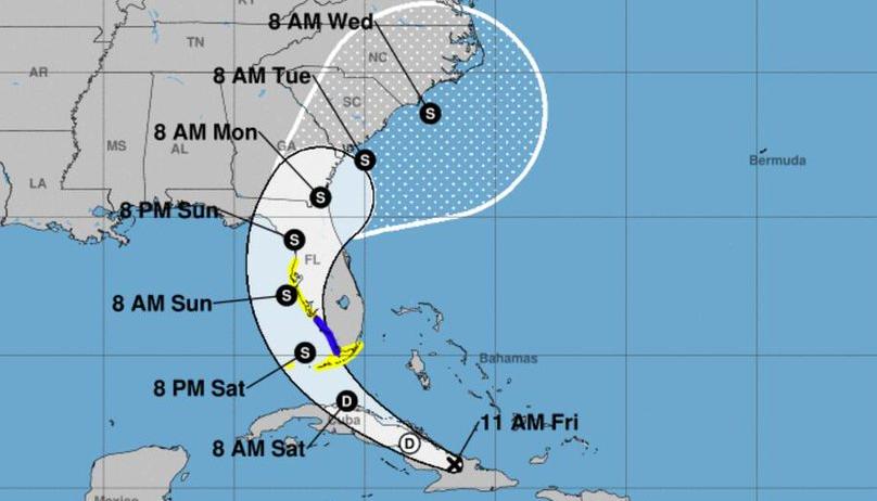 Posible tormenta tropical.