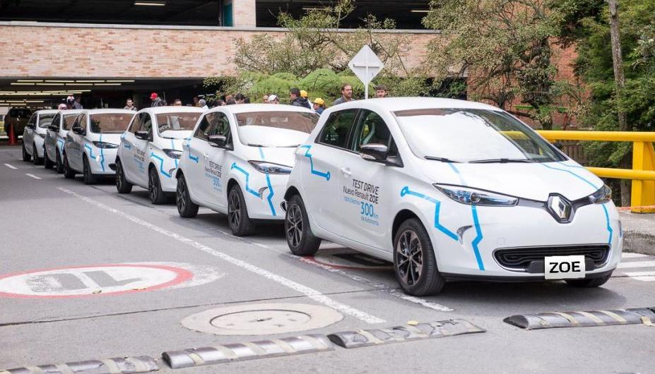 Vehículos eléctricos en Colombia.