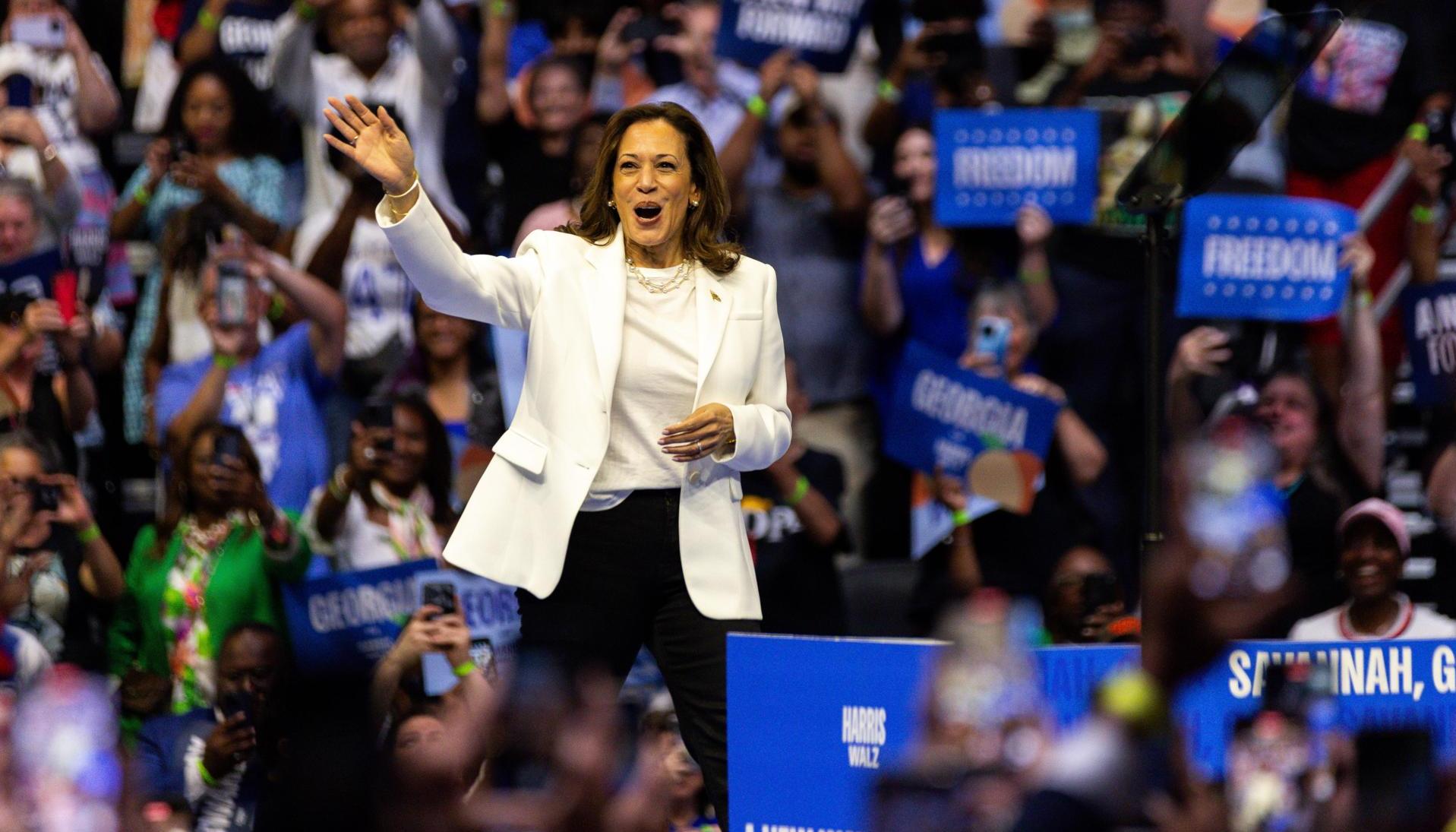 Kamala Harris, candidata a la Presidencia de Estados Unidos.