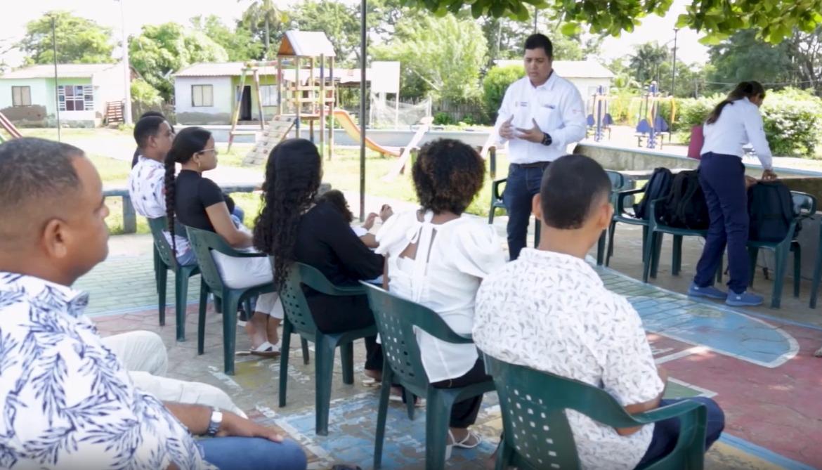 Comunicación de la concesionaria a los habitantes de las zonas cercanas a la obra.