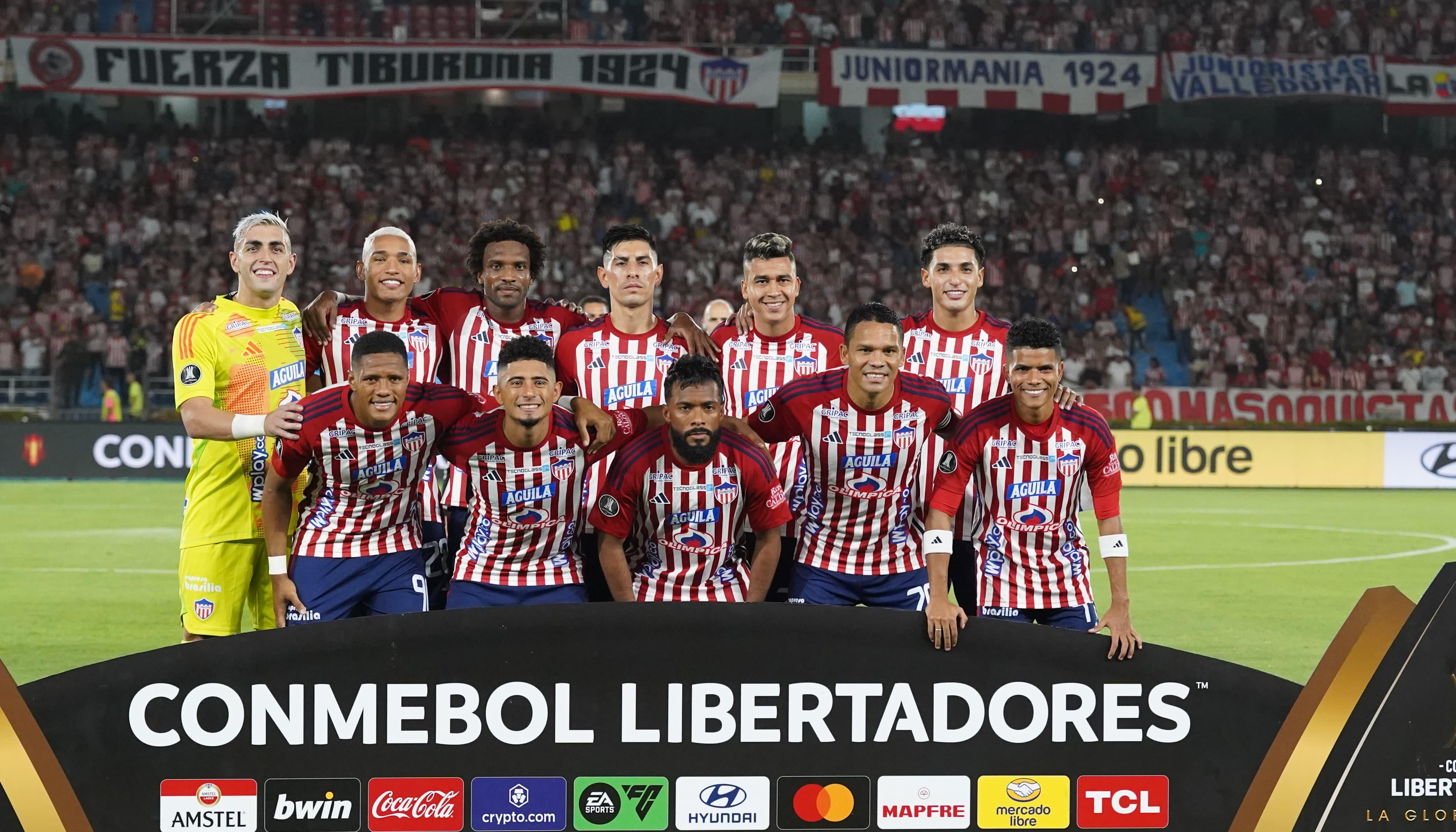 En Copa Libertadores, Junior jugó cuatro partidos en casa y no ganó ninguno.