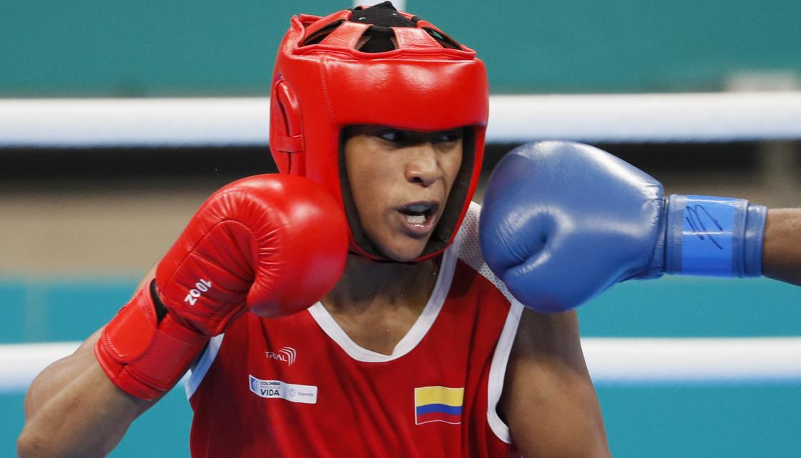 Valeria Arboleda, boxeadora colombiana. 