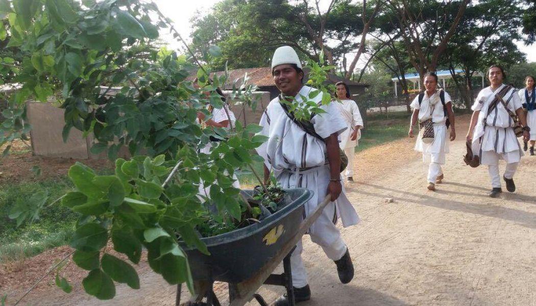 El líder indígena Wilfrido Izquierdo.