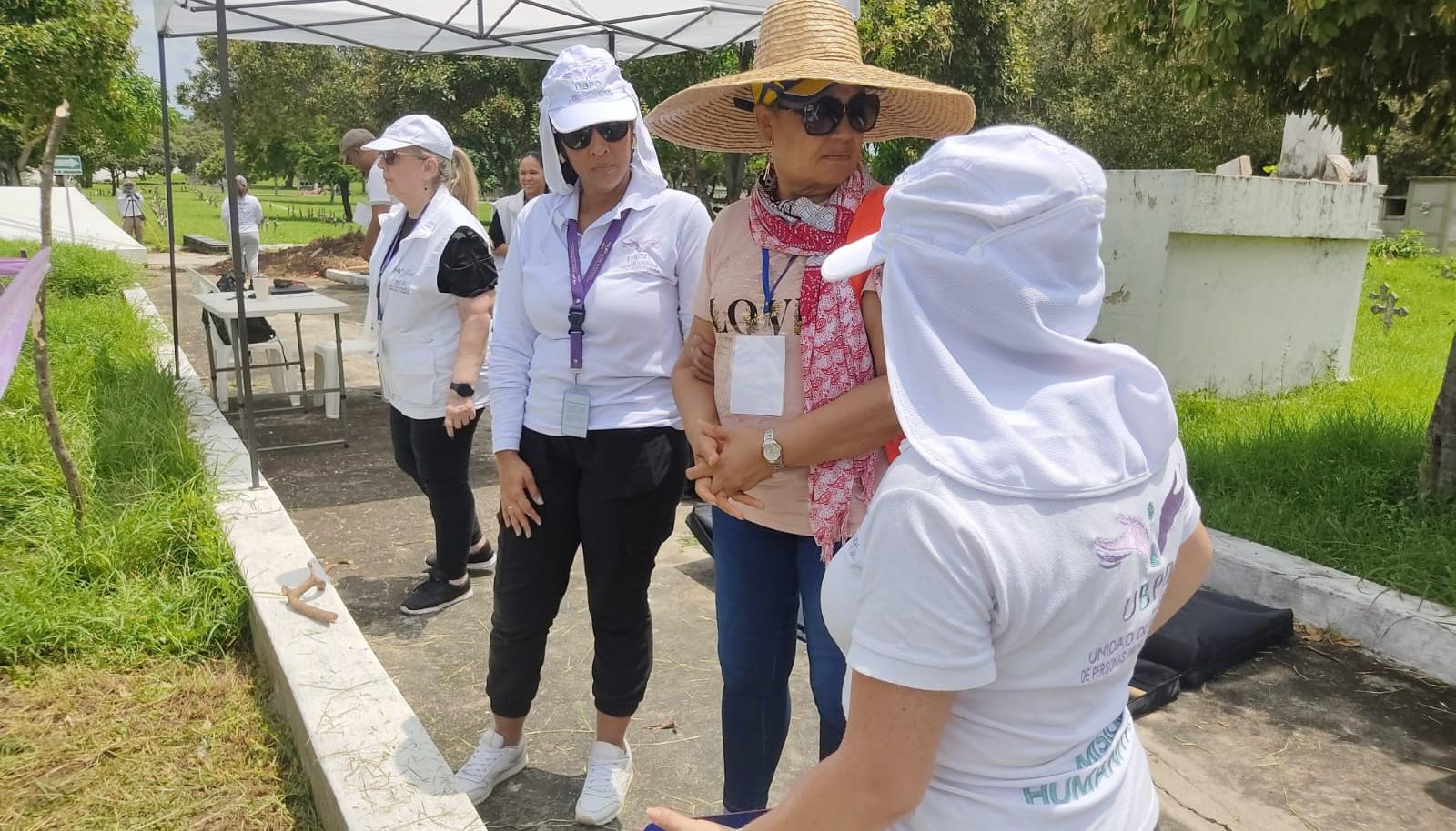 Intervención de la UBPD al Cementerio Calancala de Barranquilla