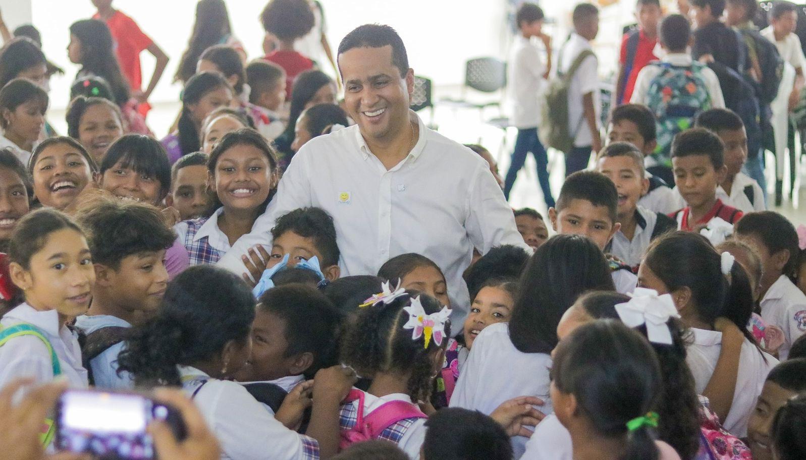 El Gobernador de La Guajira, Jairo Aguilar.