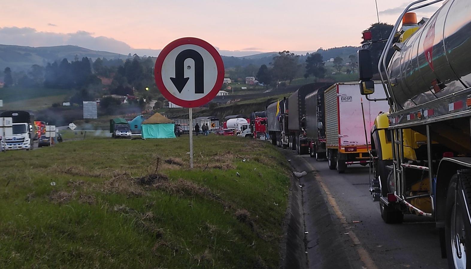 Bloqueos en vías de Norte de Santander.