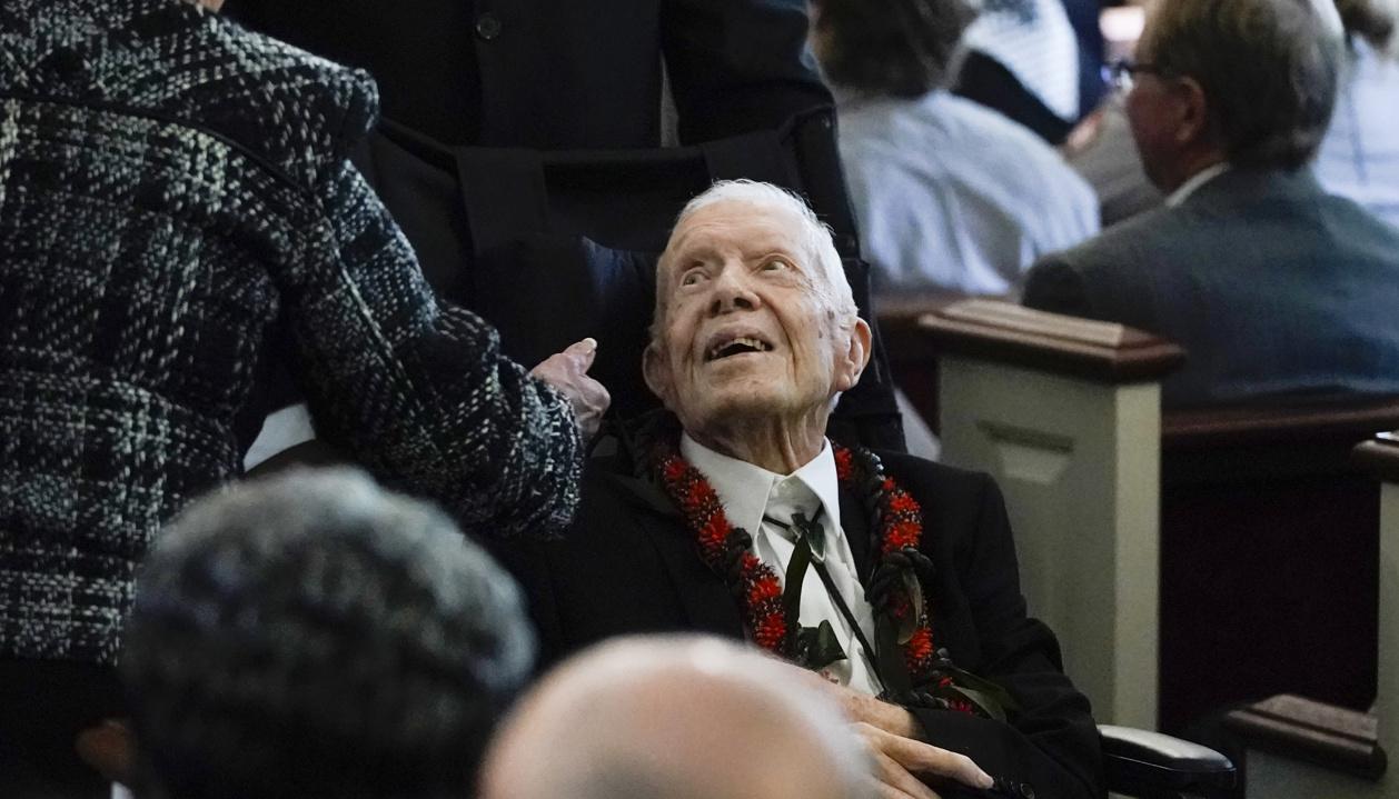 El expresidente estadounidense Jimmy Carter.