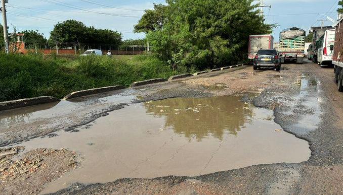 En estas condiciones se encuentra la Circunvalar, entre la Murillo y la calle 30. 