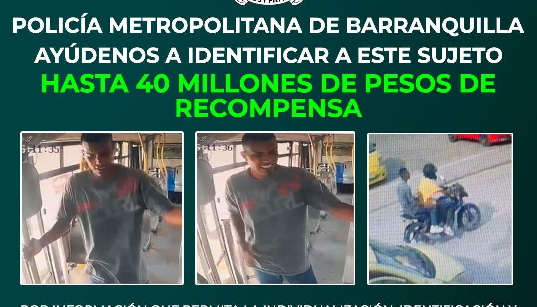 Presunto asesino de conductor de bus.