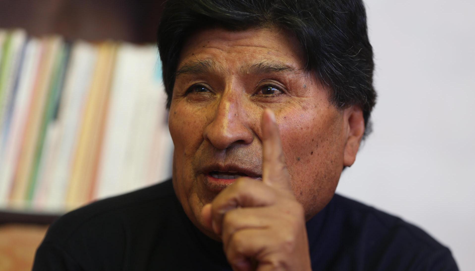 Evo Morales, expresidente de Bolivia (2006-2019).