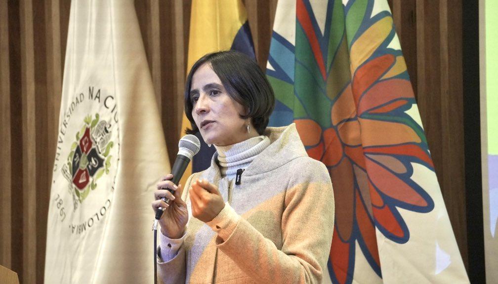 Ministra de Medio Ambiente de Colombia, Susana Muhamad. 