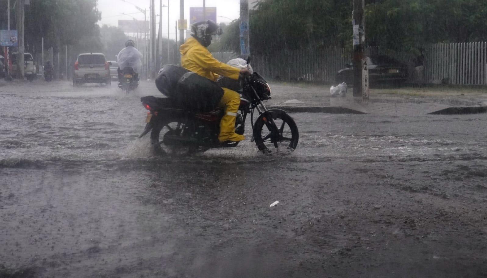 Las lluvias se intensificarán en las próximas horas. 