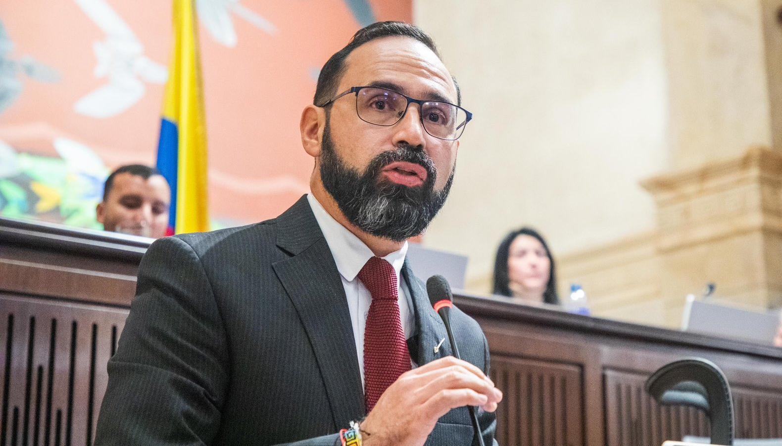 Andrés Camacho, ministro de minas y energía.