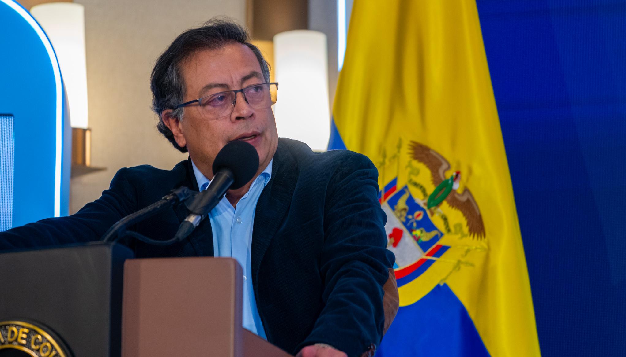 El Presidente Gustavo Petro.