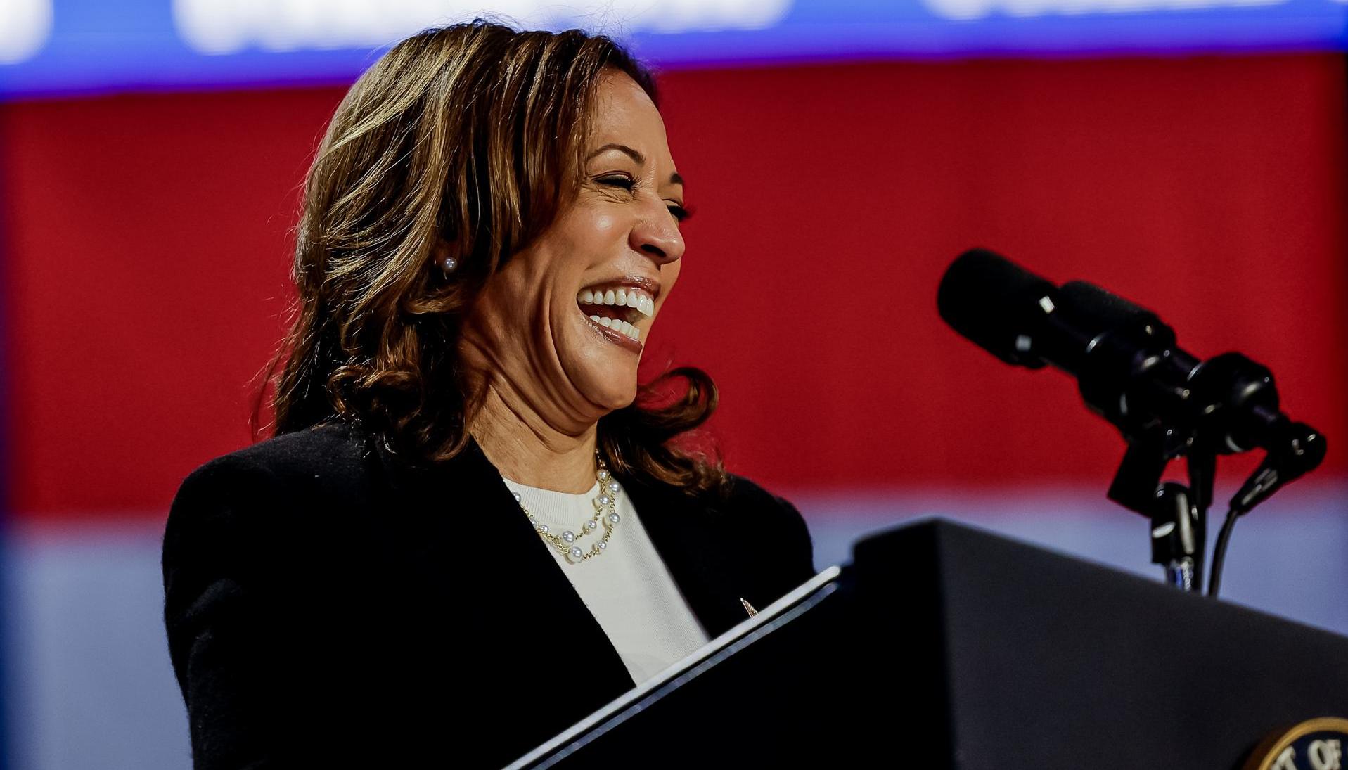 Kamala Harris, favorita a la Presidencia de Estados Unidos según encuesta.