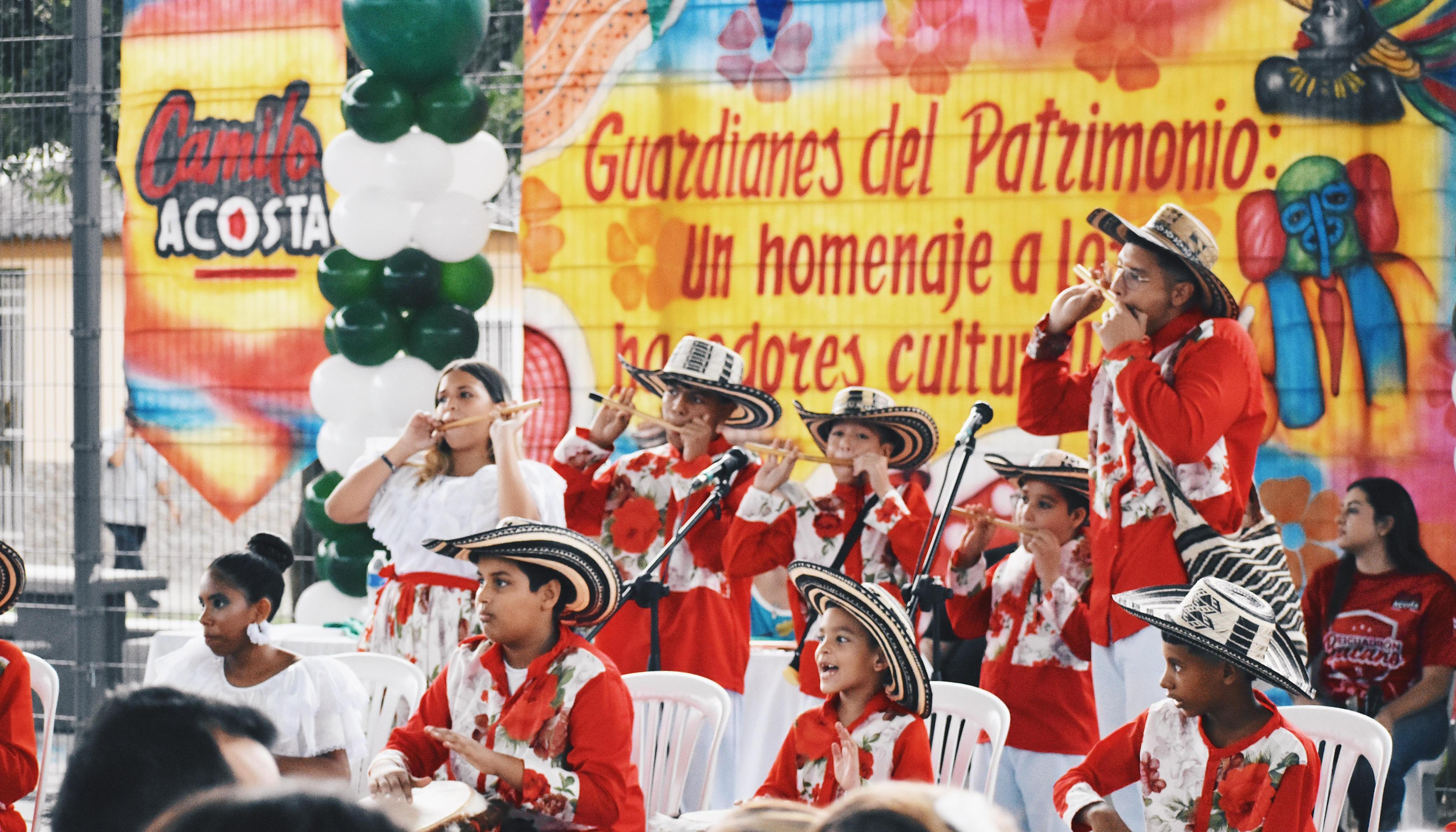 El evento se realizó en el parque El Recuerdo de la población. 