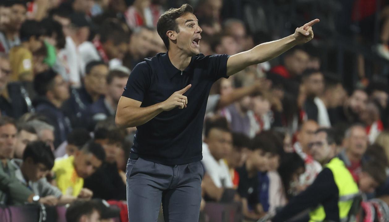 Iñigo Pérez, entrenador del Rayo Vallecano. 