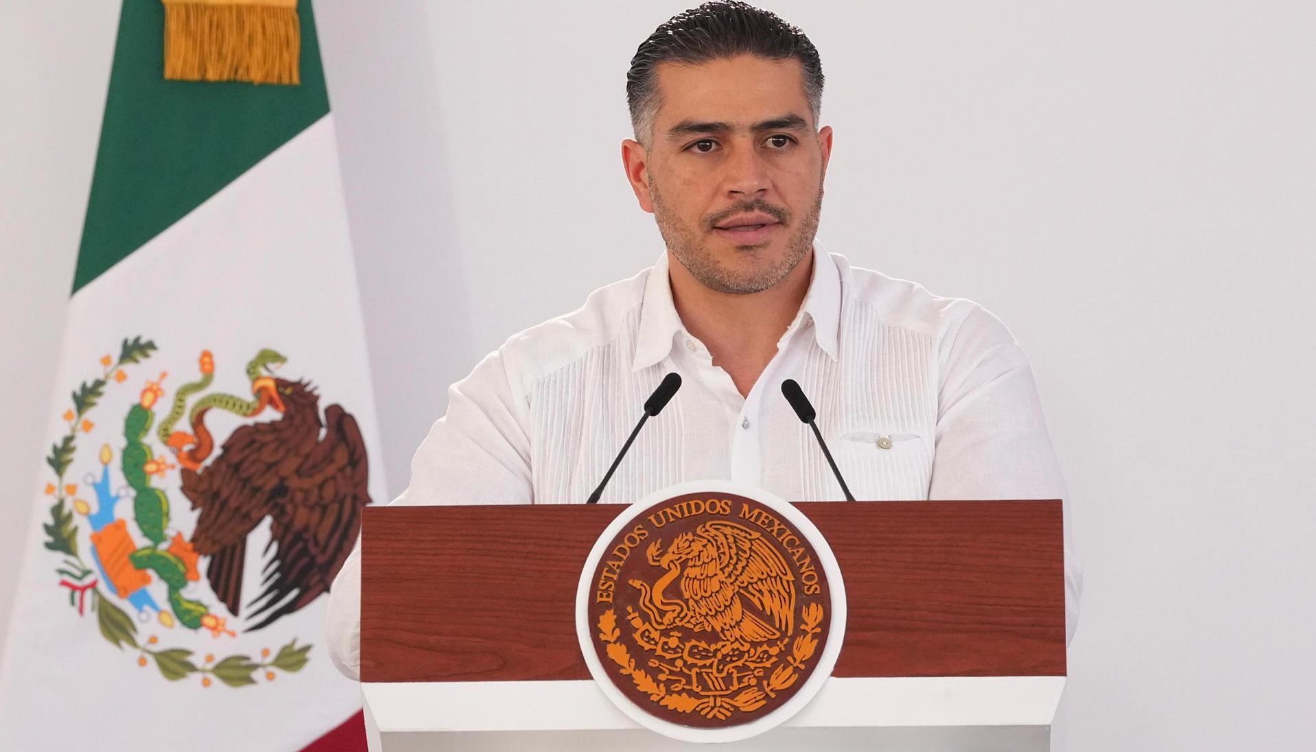 Omar García, Secretario de Seguridad y Protección Ciudadana de México.