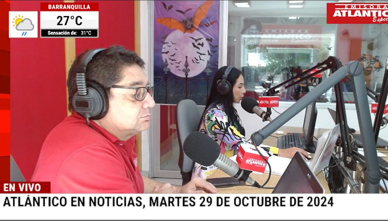 Transmisión del Atlántico en Noticias.