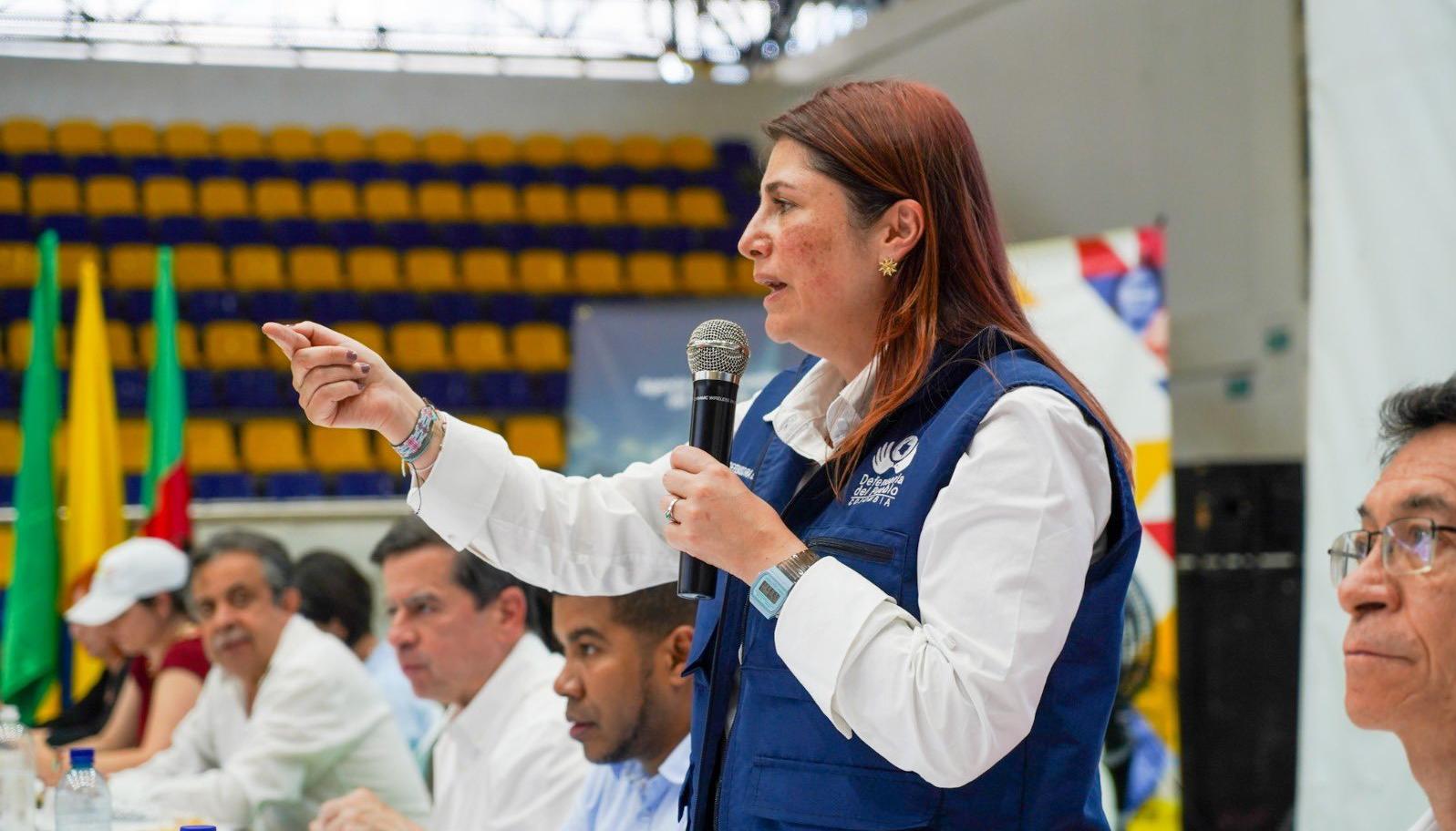 Iris Marín Ortiz, defensora del Pueblo.