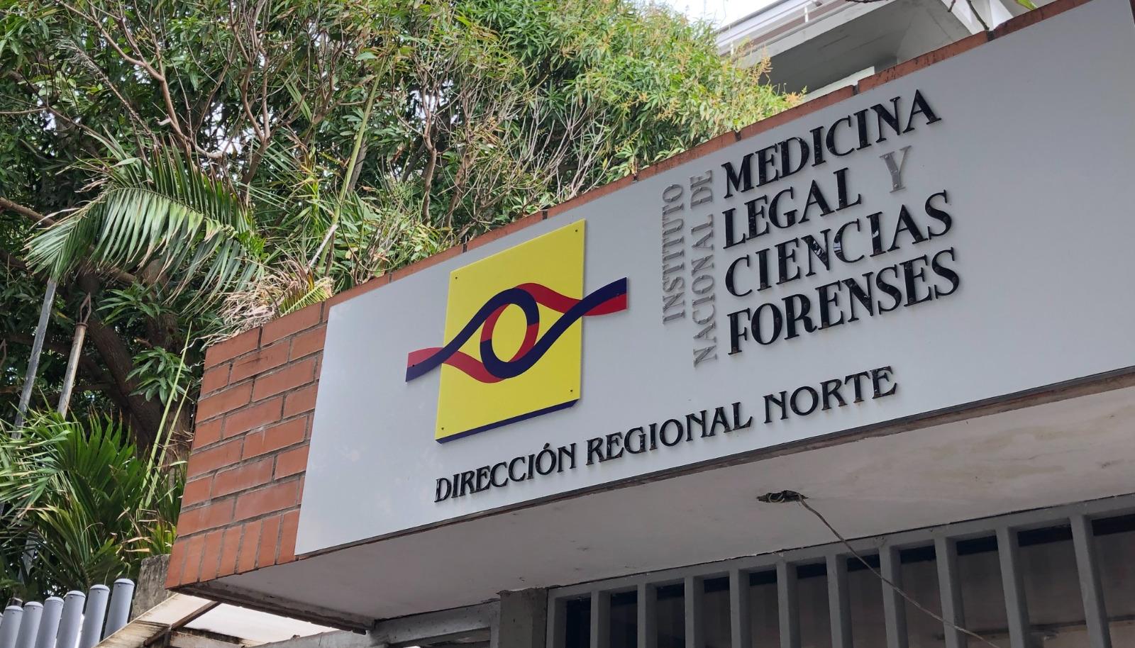 El cuerpo fue llevado a Medicina Legal. 