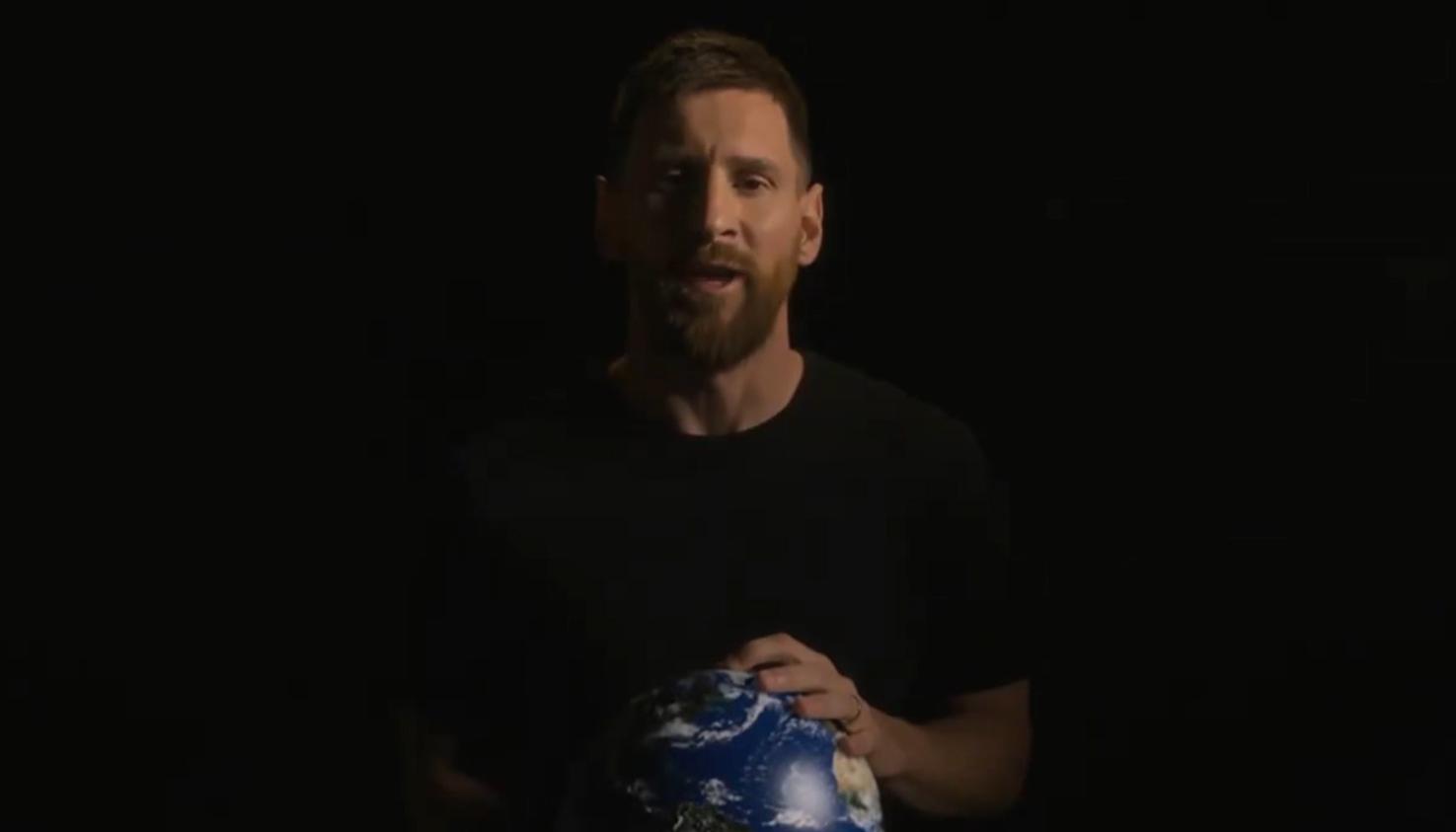 El video de Messi.