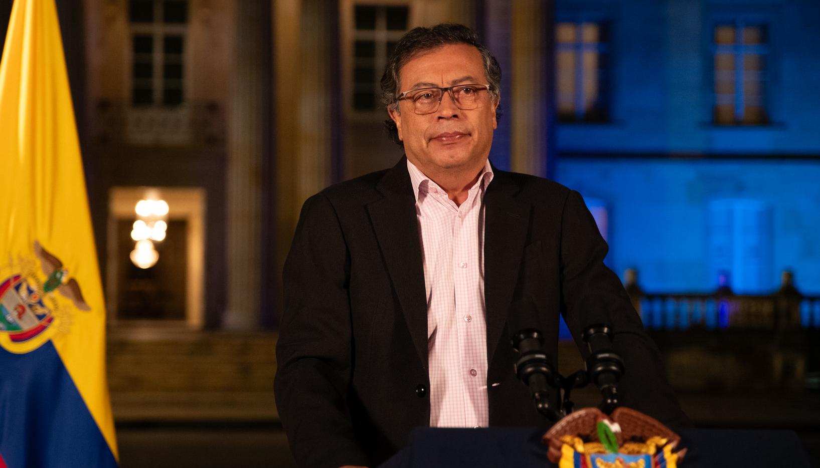 El Presidente Gustavo Petro.