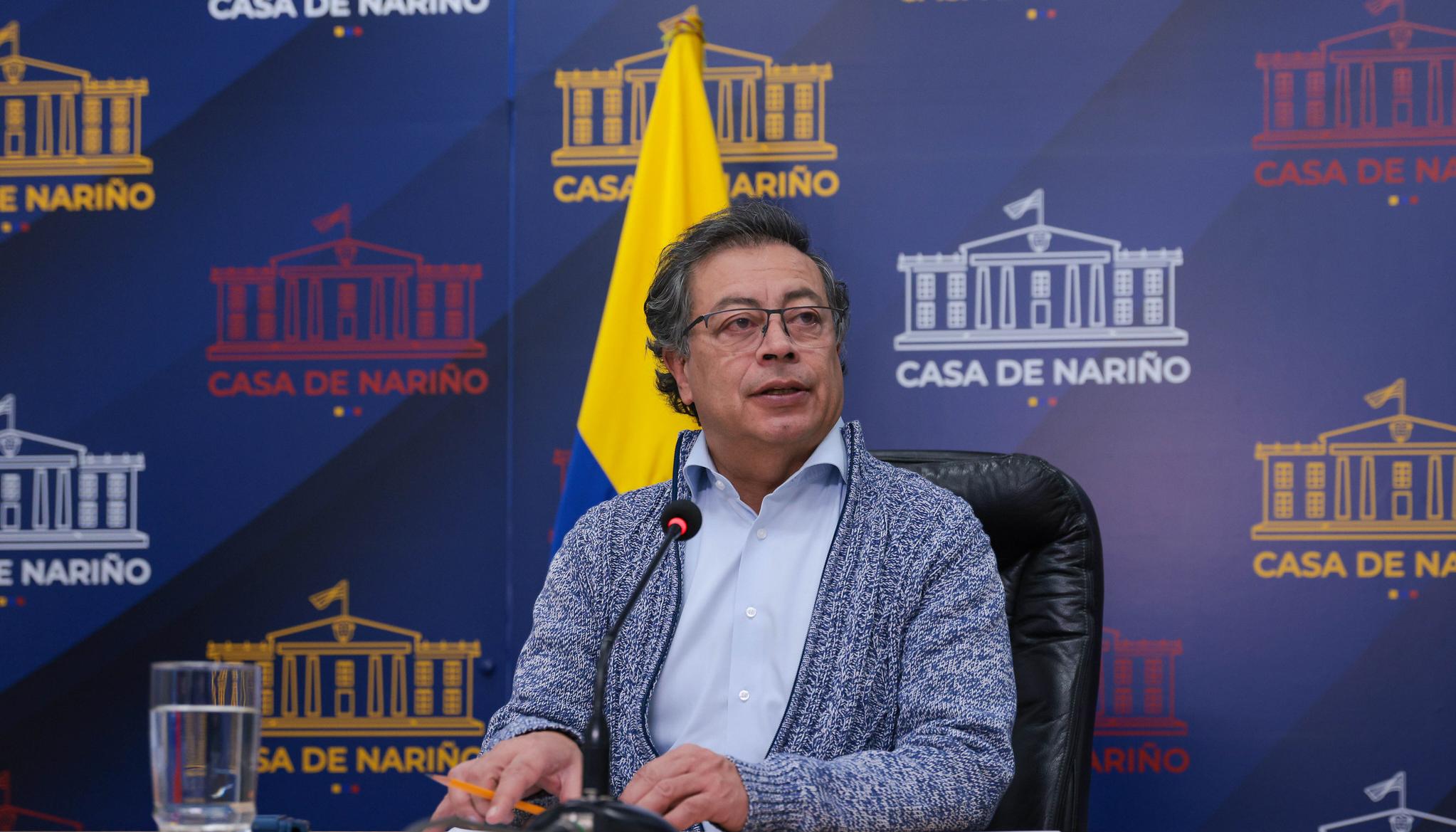 El Presidente Gustavo Petro.