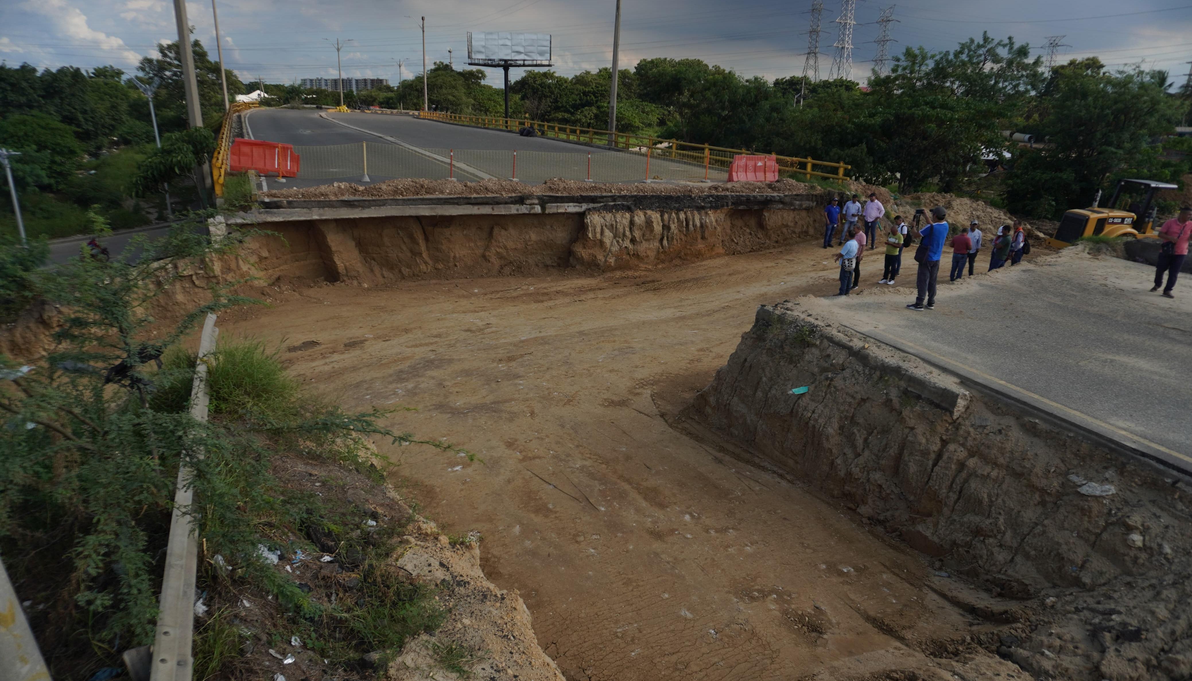 Puente de la calle 30.