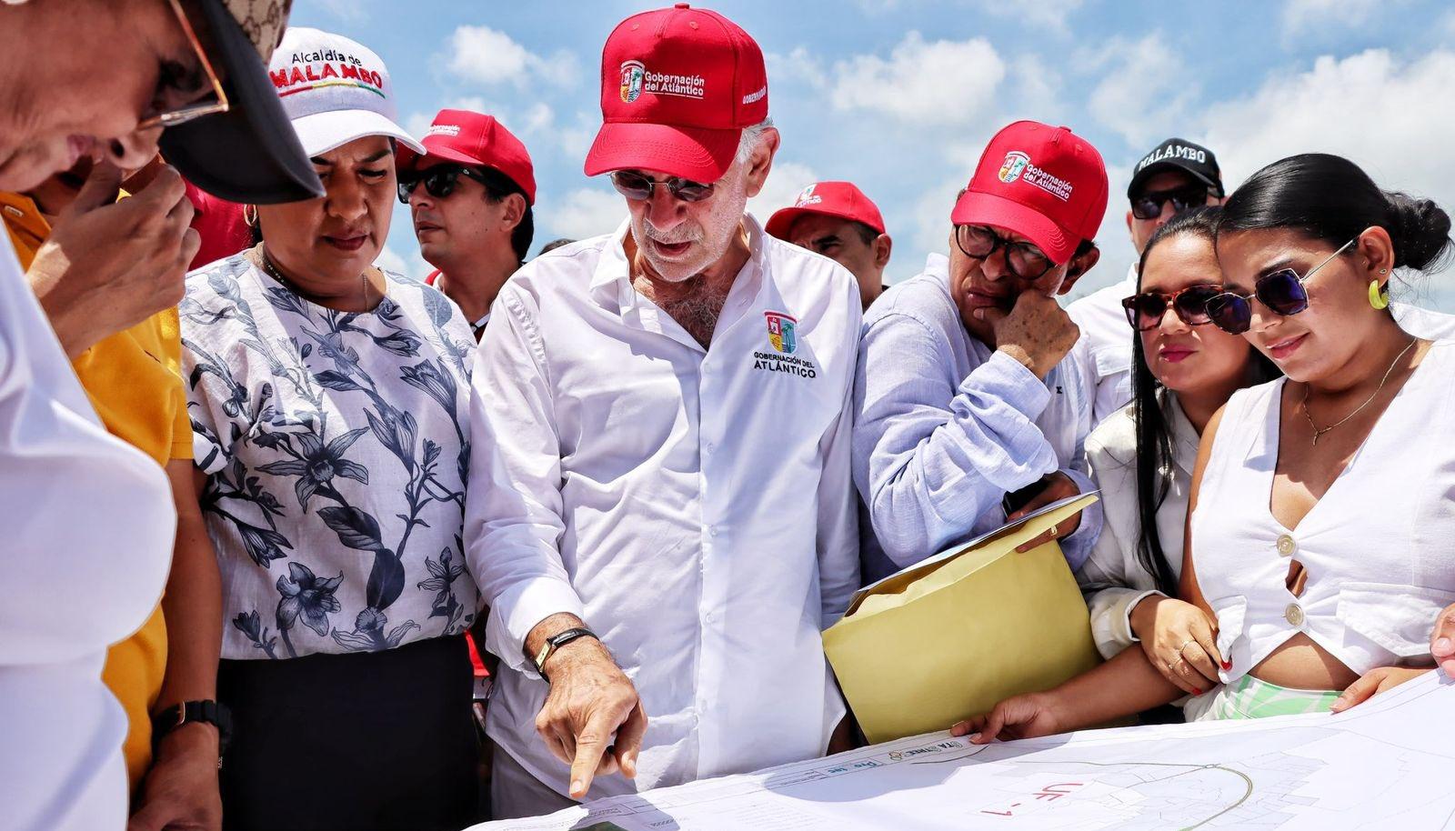 El Gobernador del Atlántico, Eduardo Verano.