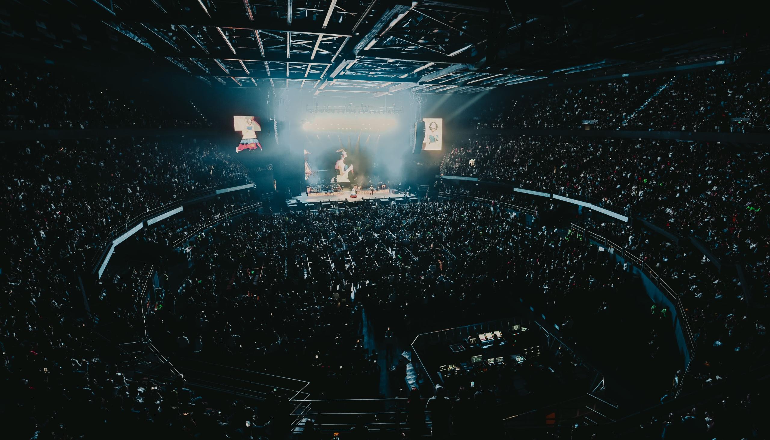 Concierto de la familia Aguilar en el Movistar Arena. 