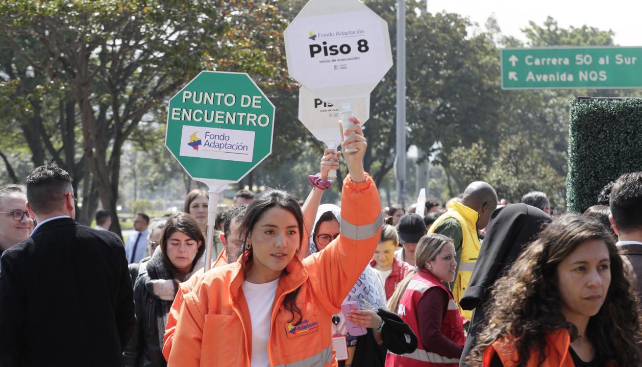 El simulacro se cumplió en lugares de estudio, trabajo o vivienda de los ciudadanos.