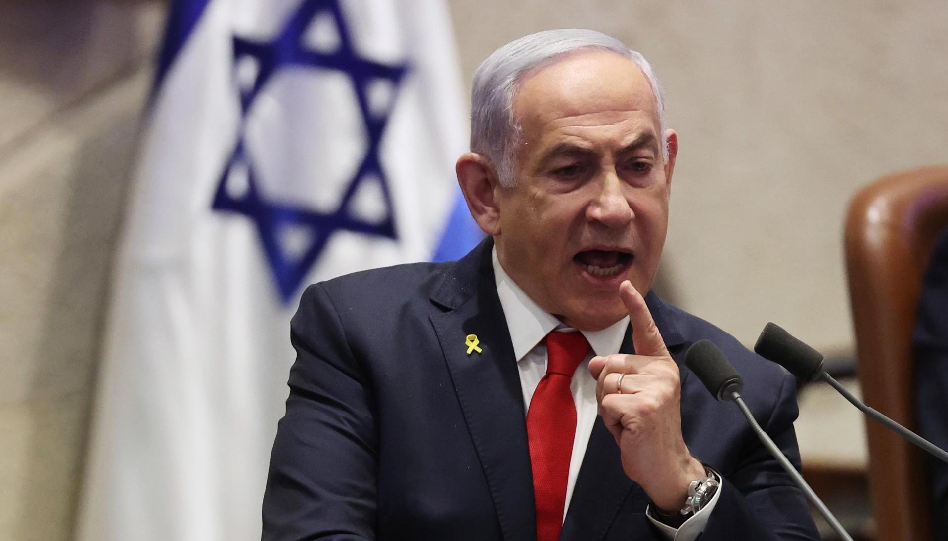 Benjamín Netanyahu, primer ministro de Israel.