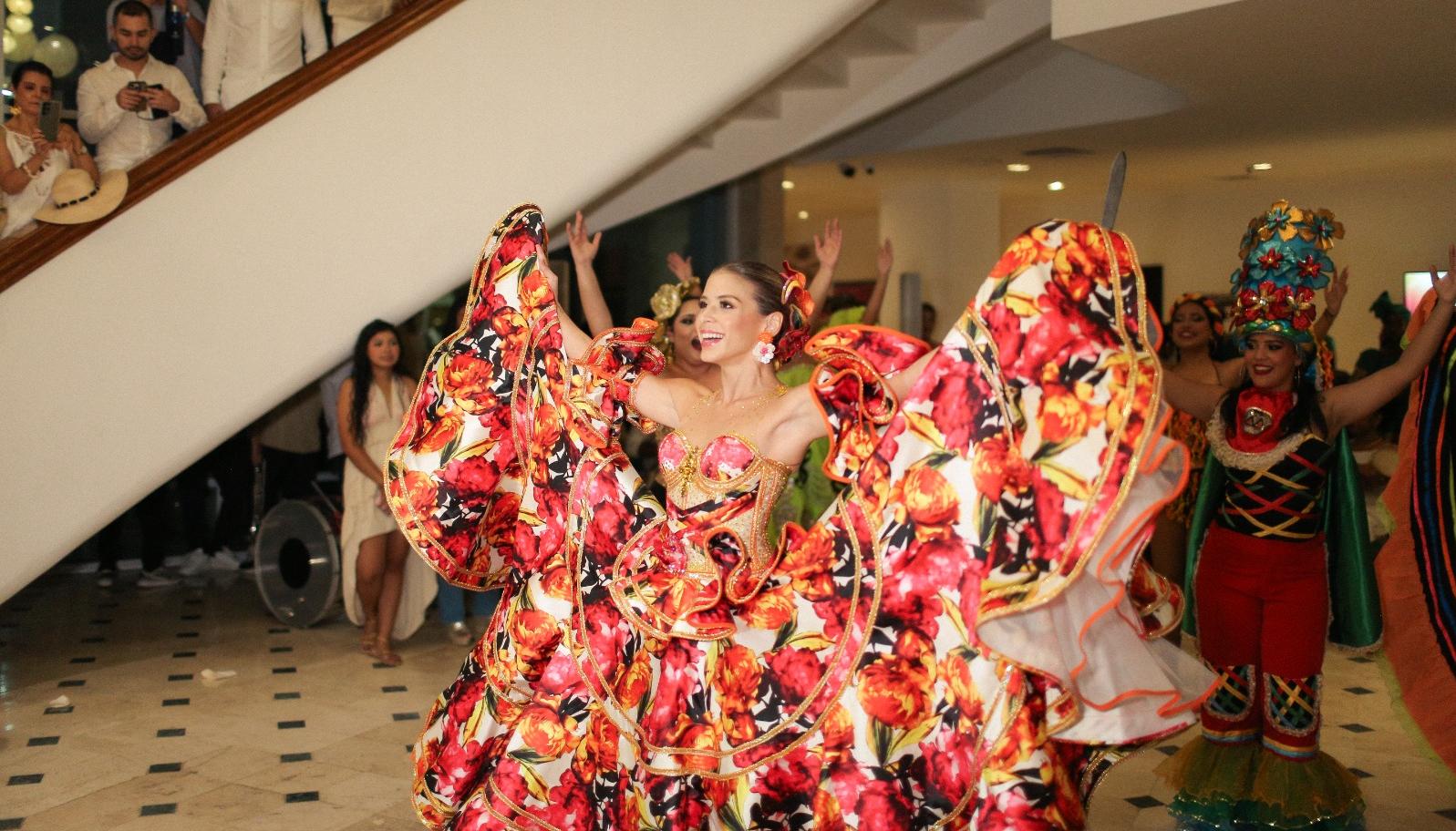 Tatiana Angulo Fernández De Castro durante el evento.