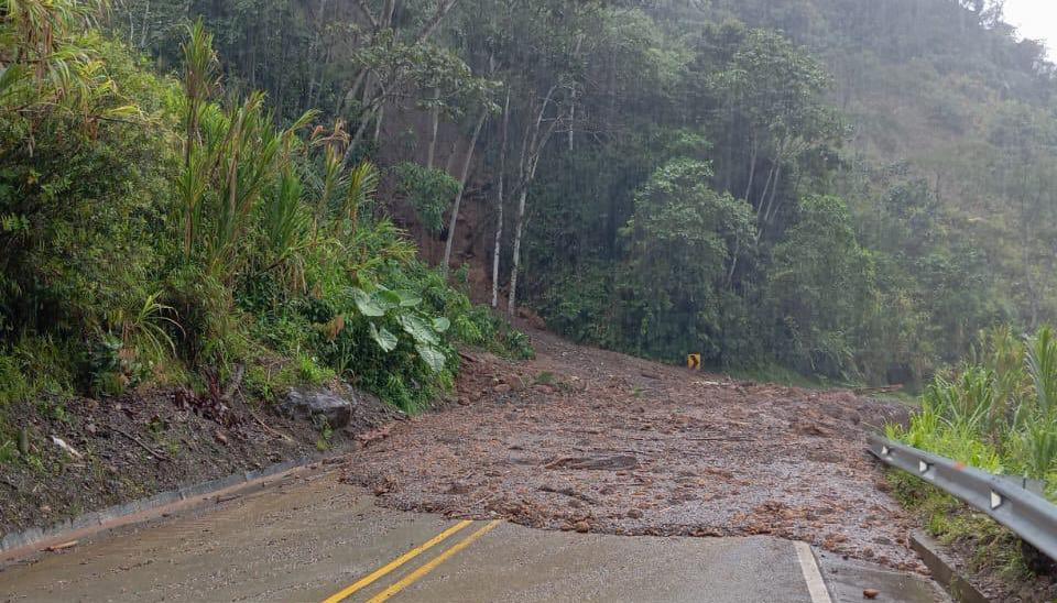 Deslizamiento en Chocó.