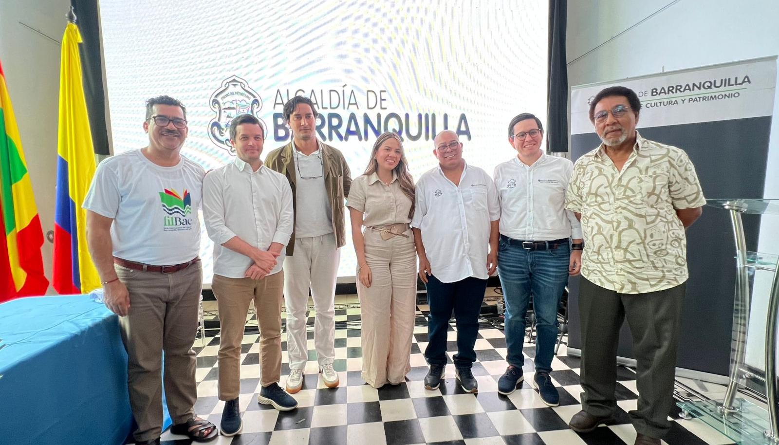 Presentación de la Feria Internacional del Libro de Barranquilla, Atlántico y el Caribe (FILBAC). 