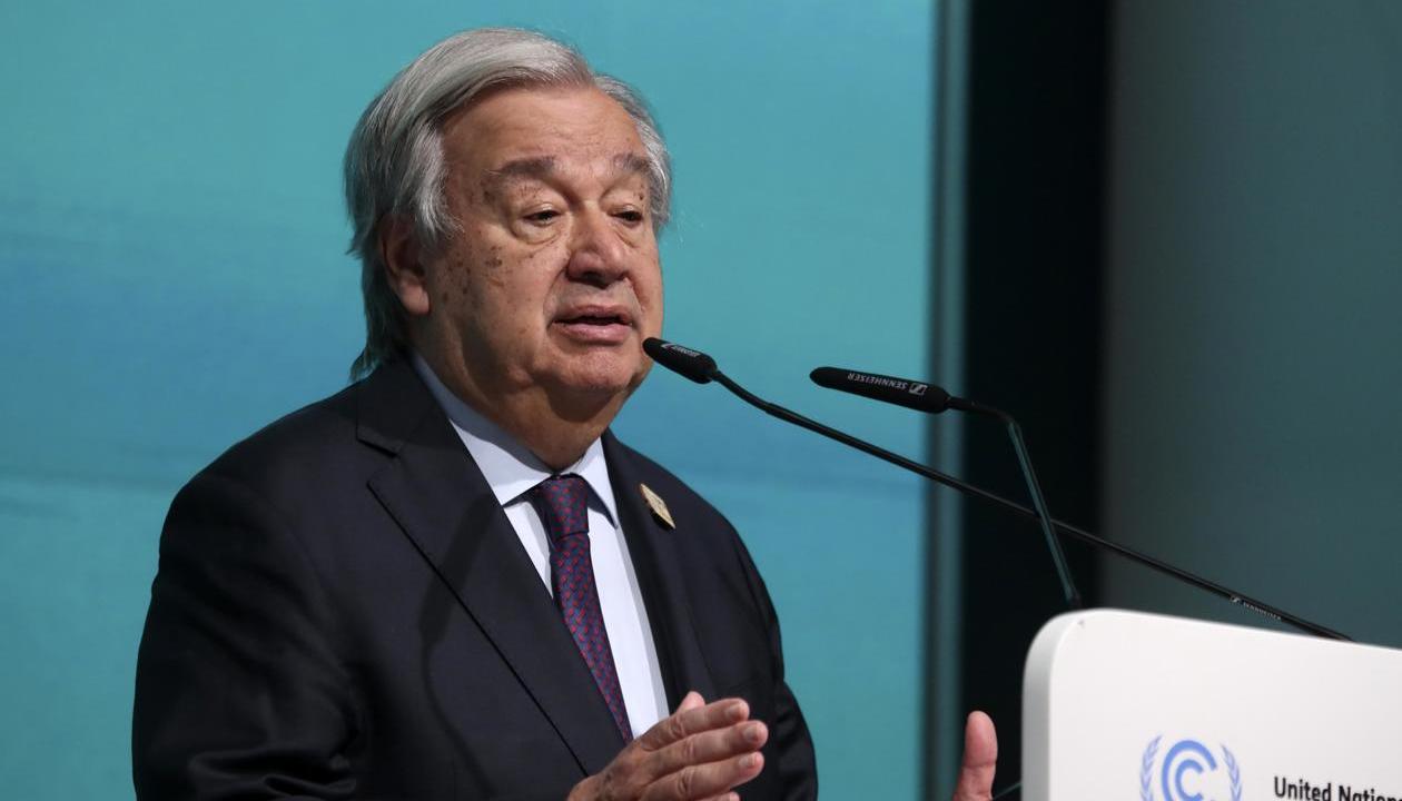 El secretario general de Naciones Unidas, António Guterres.