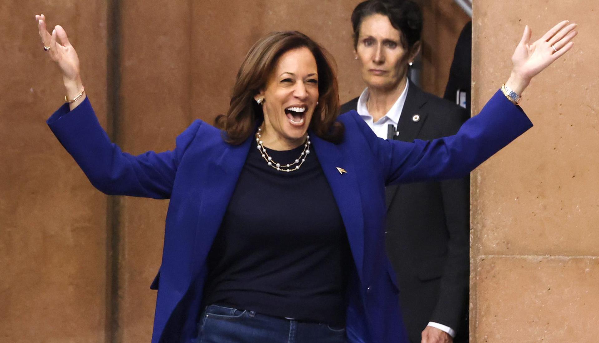 Kamala Harris, candidata demócrata.