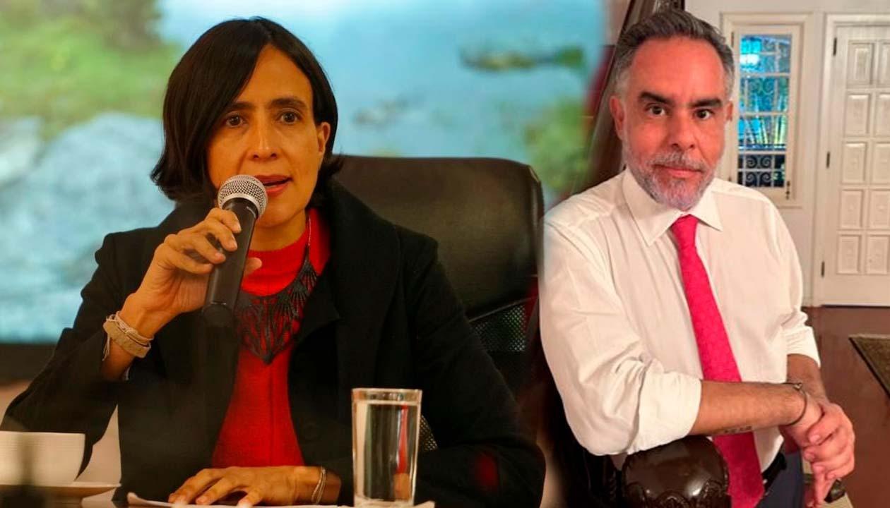 Susana Muhamad y Armando Benedetti.