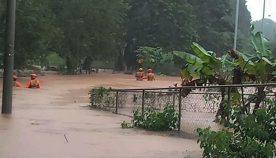 Intensas lluvias en Panamá. 