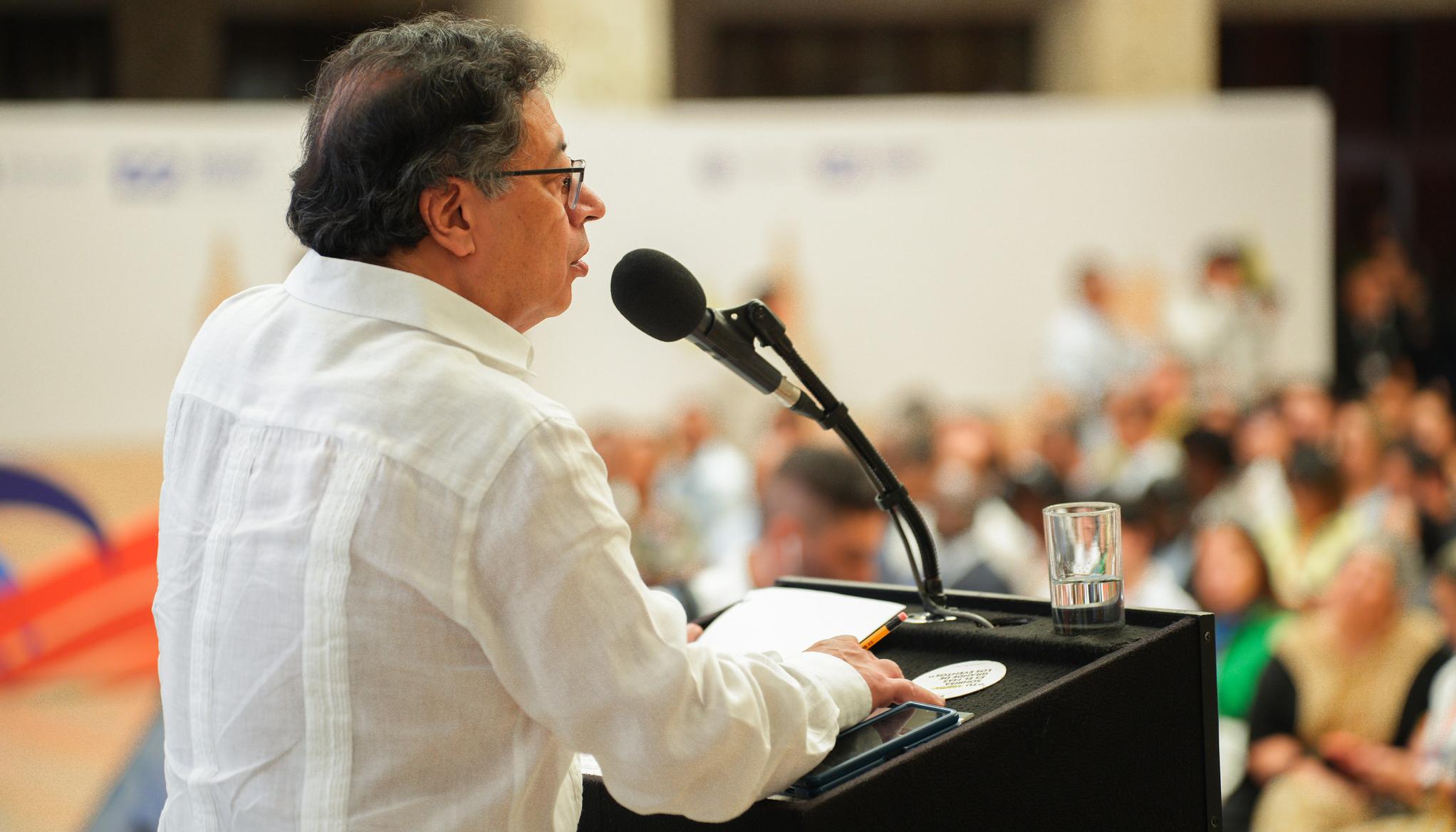 El Presidente de la República, Gustavo Petro.