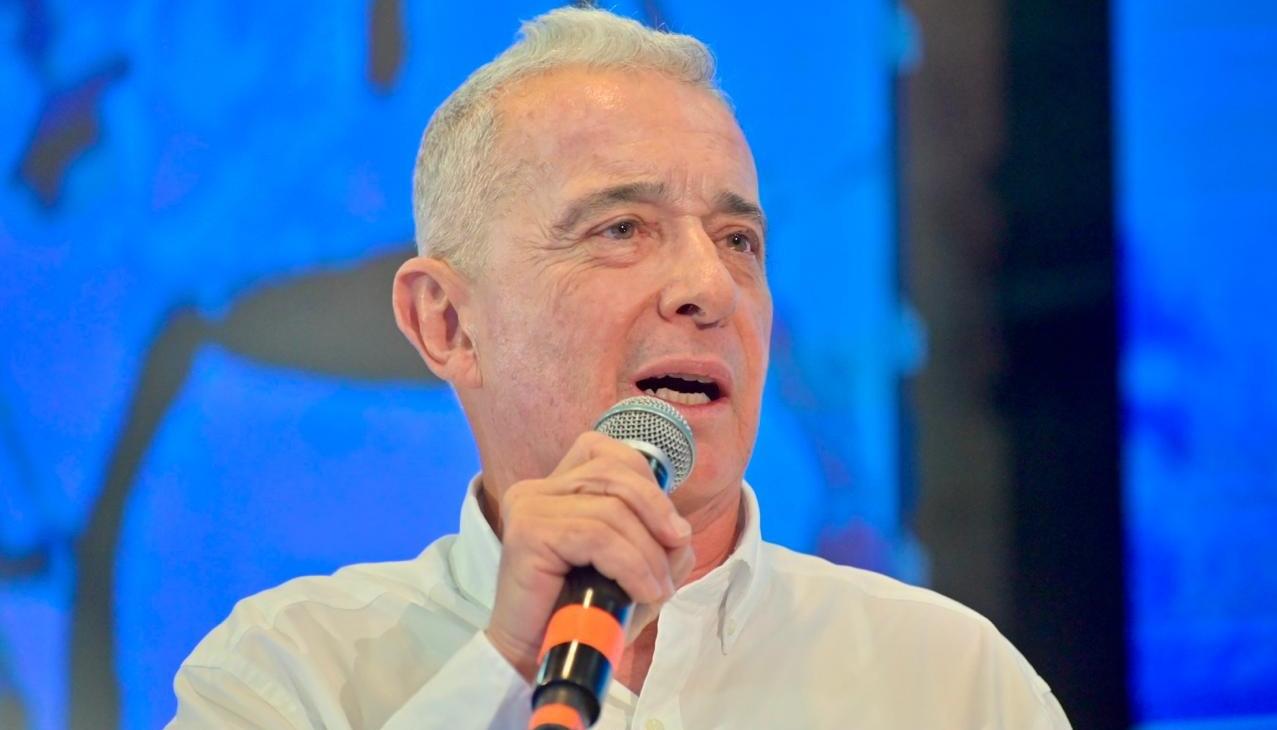 El expresidente Álvaro Uribe Vélez.