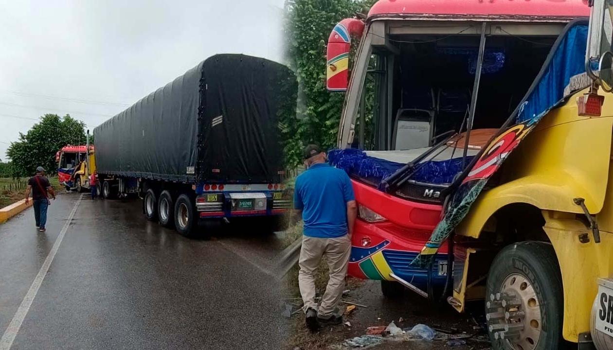 Accidente en jurisdicción de Ponedera. 