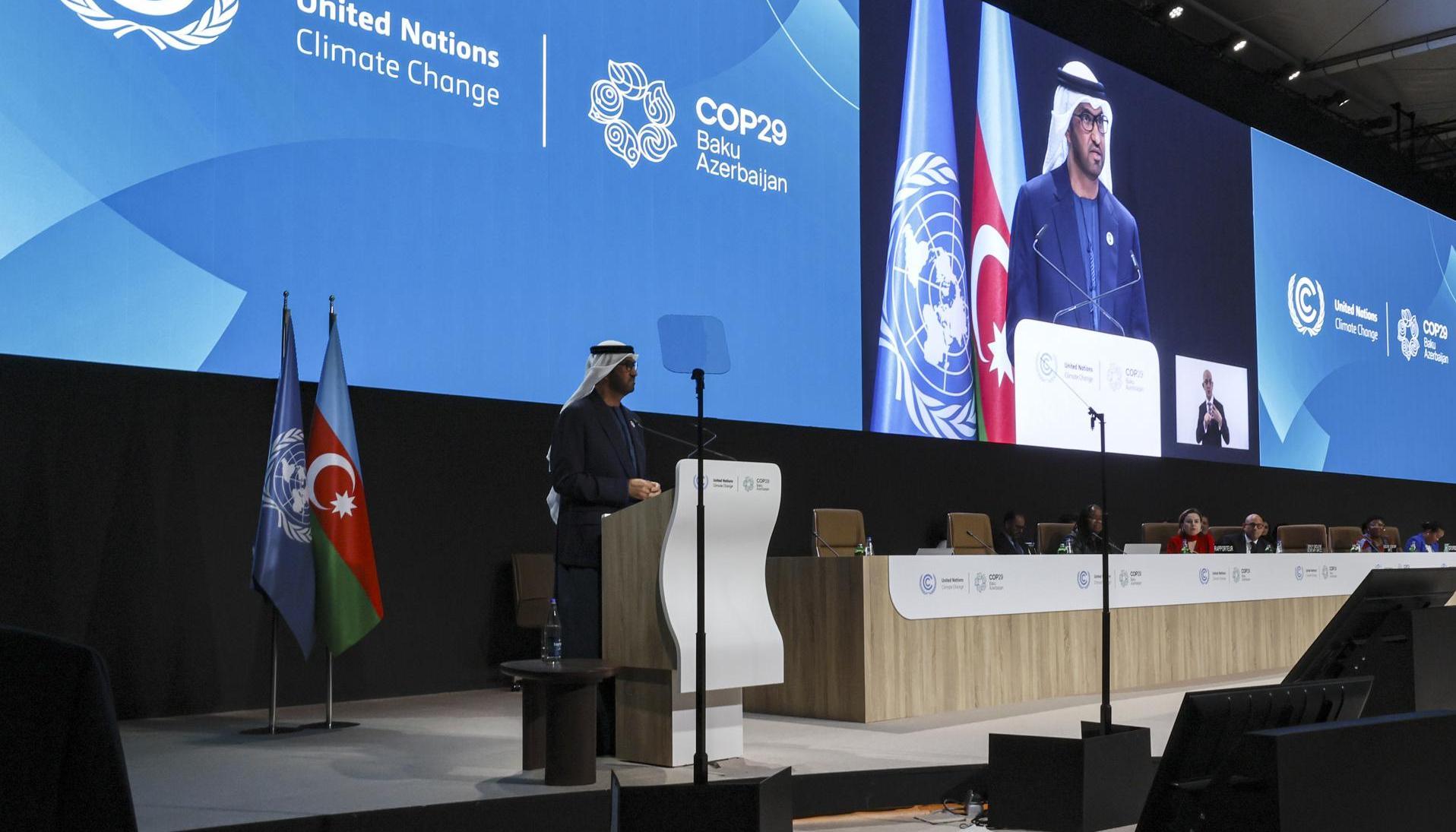 Ministro de Industria y Tecnología Avanzada y Presidente de la COP28, Sultan Al Jaber. 