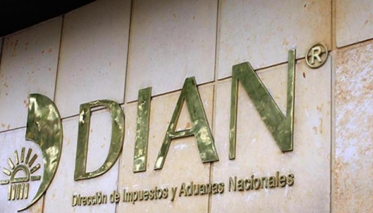 Fachada de la Dian.