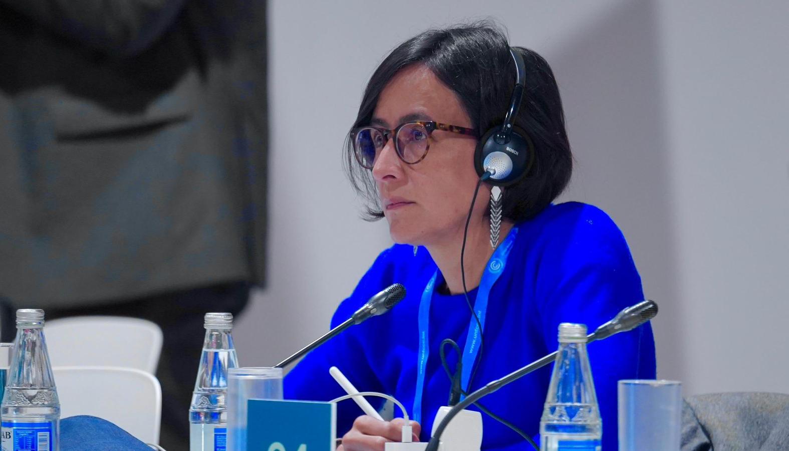 Susana Muhamad, ministra de Ambiente y Desarrollo Sostenible.