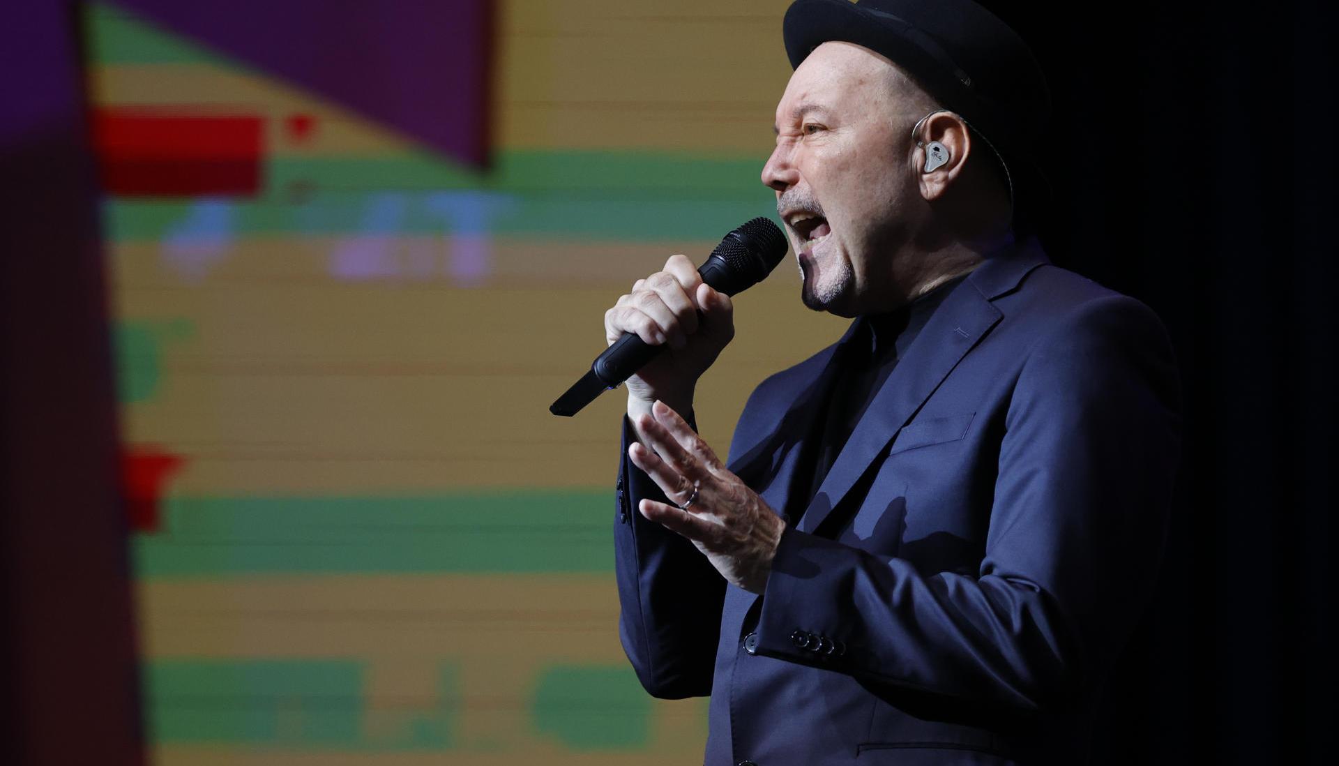 El cantante panameño Rubén Blades.